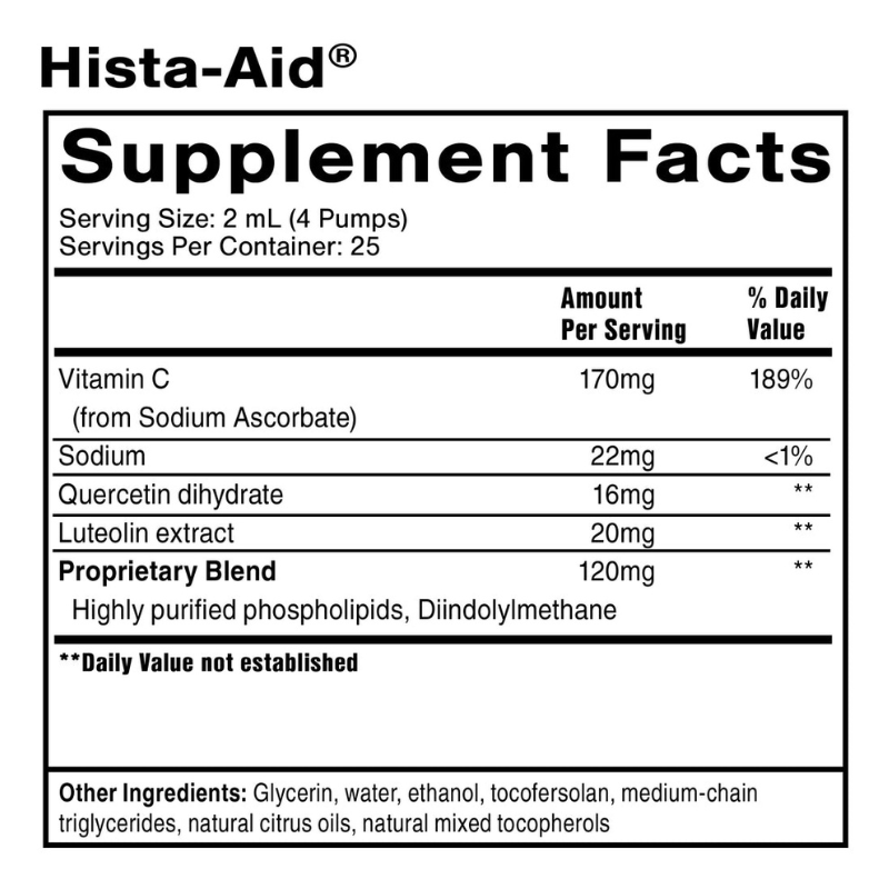 Quicksilver Scientific Hista-Aid - 50mL